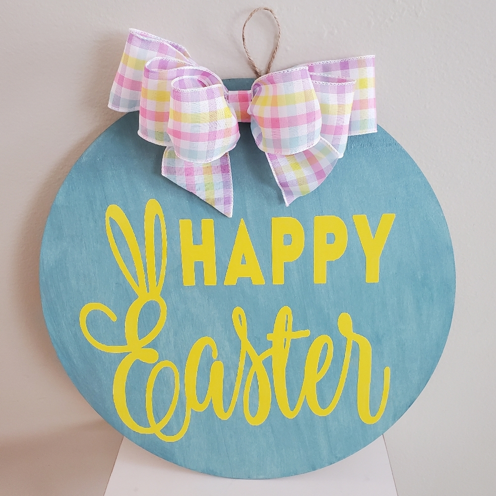 Happy Easter Sign - Picture 2 of 5